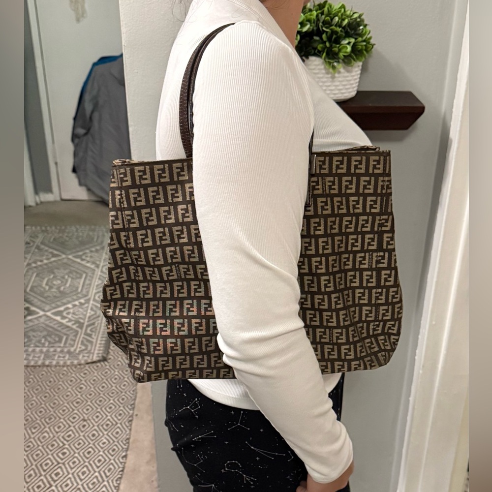 Fendi Zucca Handbag-Small - Picture 12 of 12